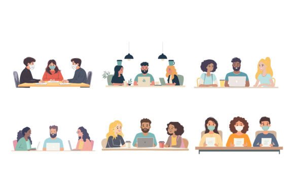 Business Characters: A Premium Illustration Set for Modern Creatives