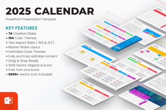 Evaluating the 2025 Calendar PowerPoint Template for Professional Presentations