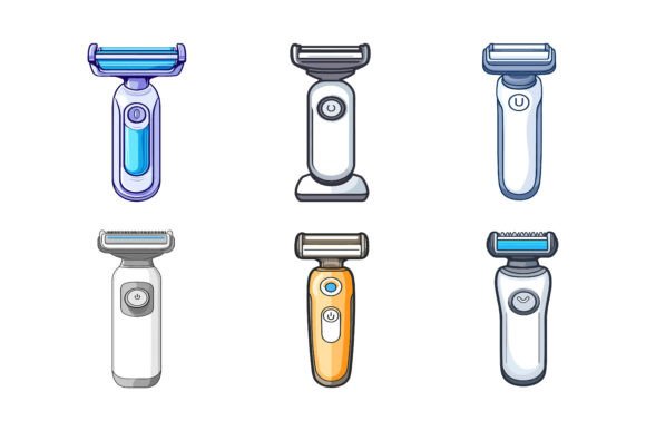 Exploring the Realistic Female Shaving Razor Illustration