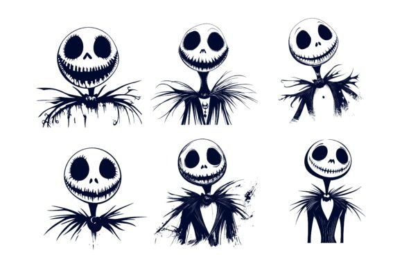 Scrawled Skulls: An AI EPS Illustration Set for Diverse Creators