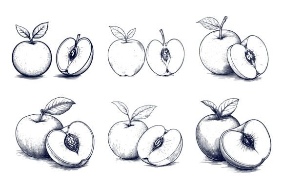 Set of Sketch Apples: A Versatile Tool for Modern Creators