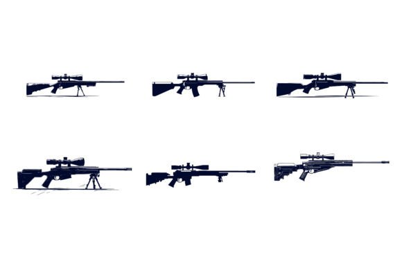 Sniper Rifle: Evaluating a Precision Vector Icon for Professional Use