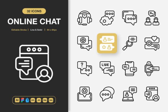 The Practical Value of Modern Online Chat Icons