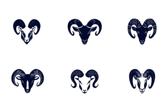 Unleashing Creativity with Ram Horns AI EPS Illustrations